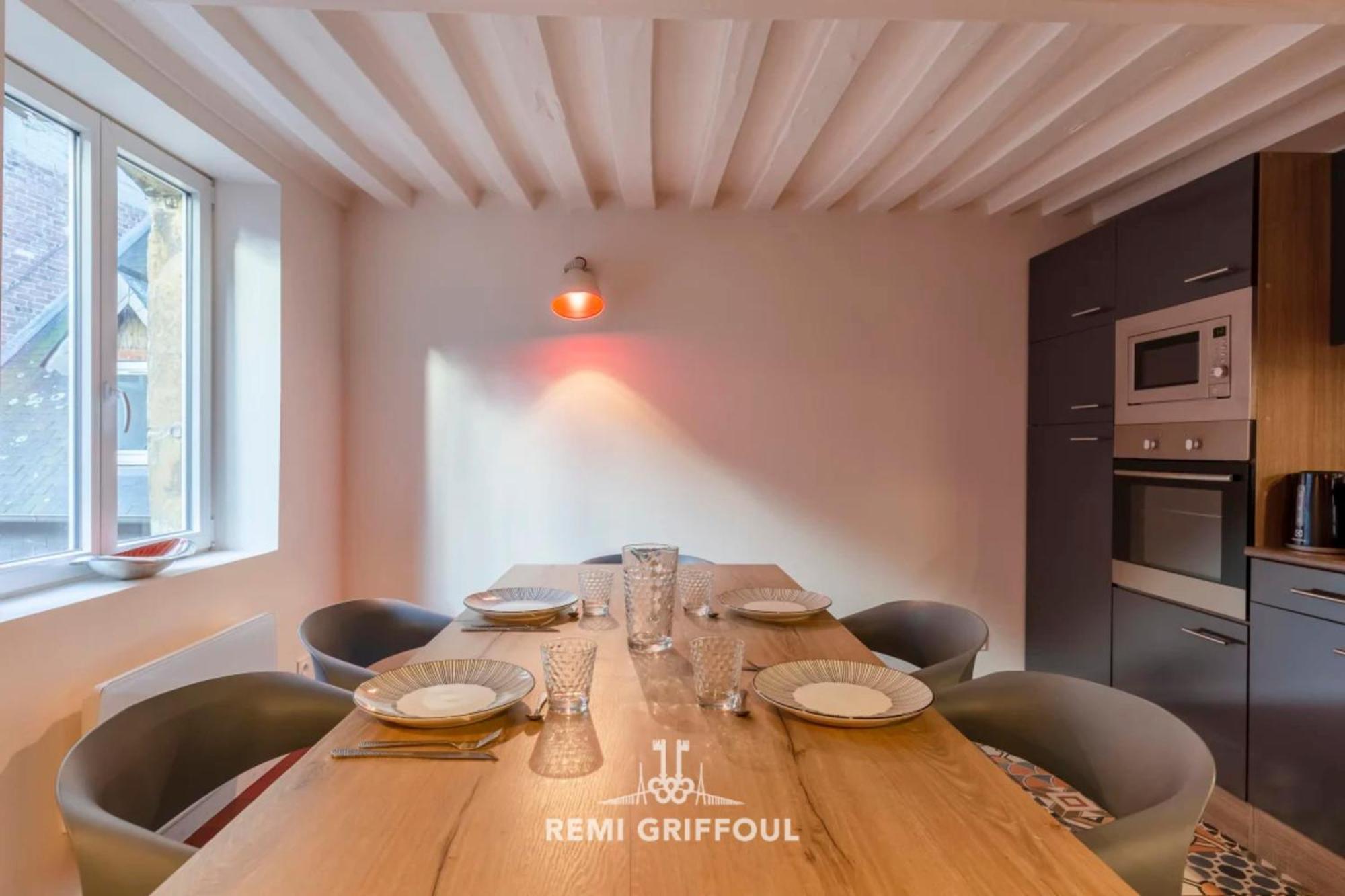 Le Reve D'Alice Charming Duplex 80 M 4 People Heart Of Honfleur Apartment Exterior photo